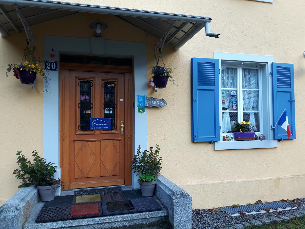 Bed and Breakfast Les Volets Bleus Alsace Vosges Urbes Экстерьер фото